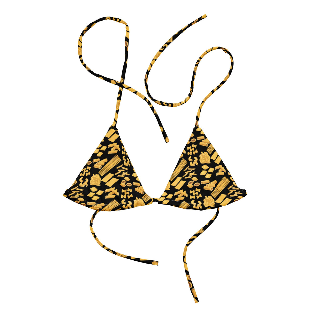 Pasta Recycled Bikini Top - ninanush