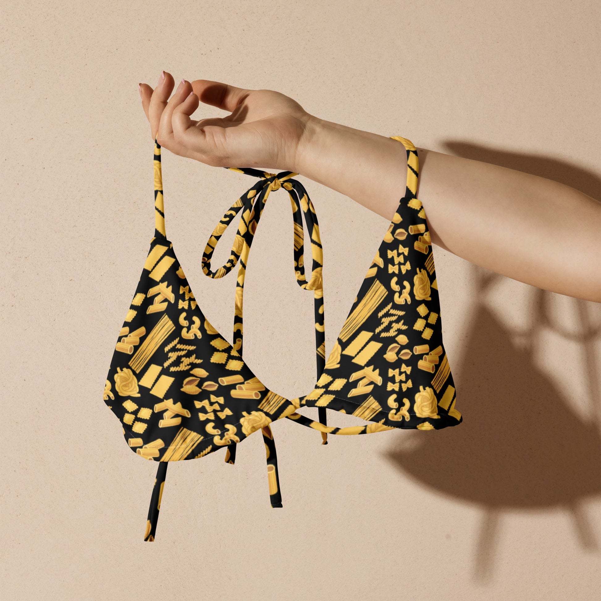 Pasta Recycled Bikini Top - ninanush