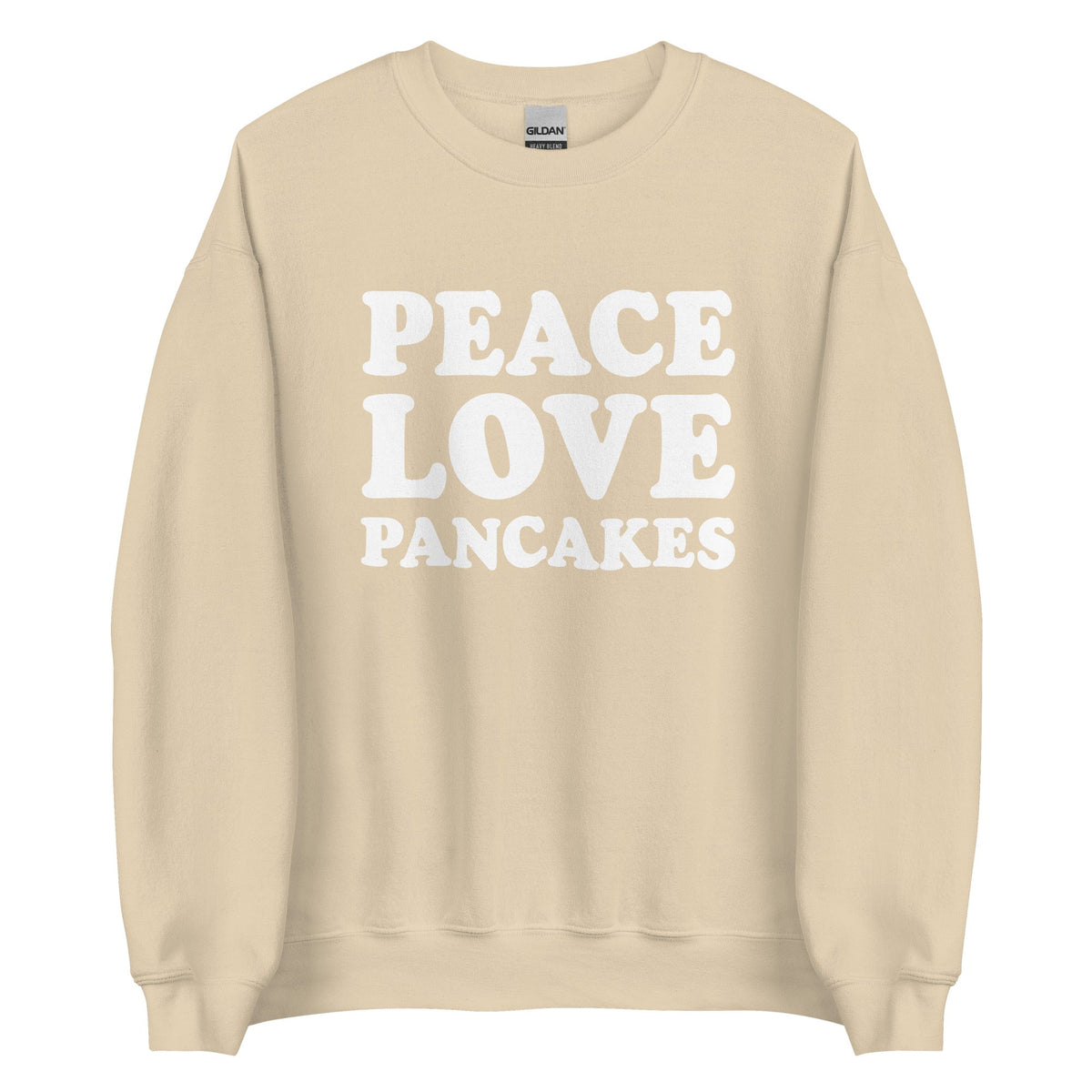 Peace Love Pancakes Sweatshirt - ninanush