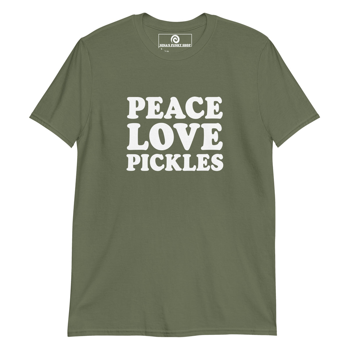 Peace Love Pickles T-Shirt - ninanush