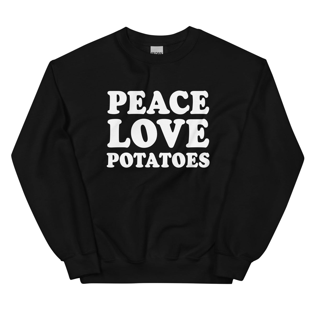 Peace Love Potatoes Sweatshirt - ninanush