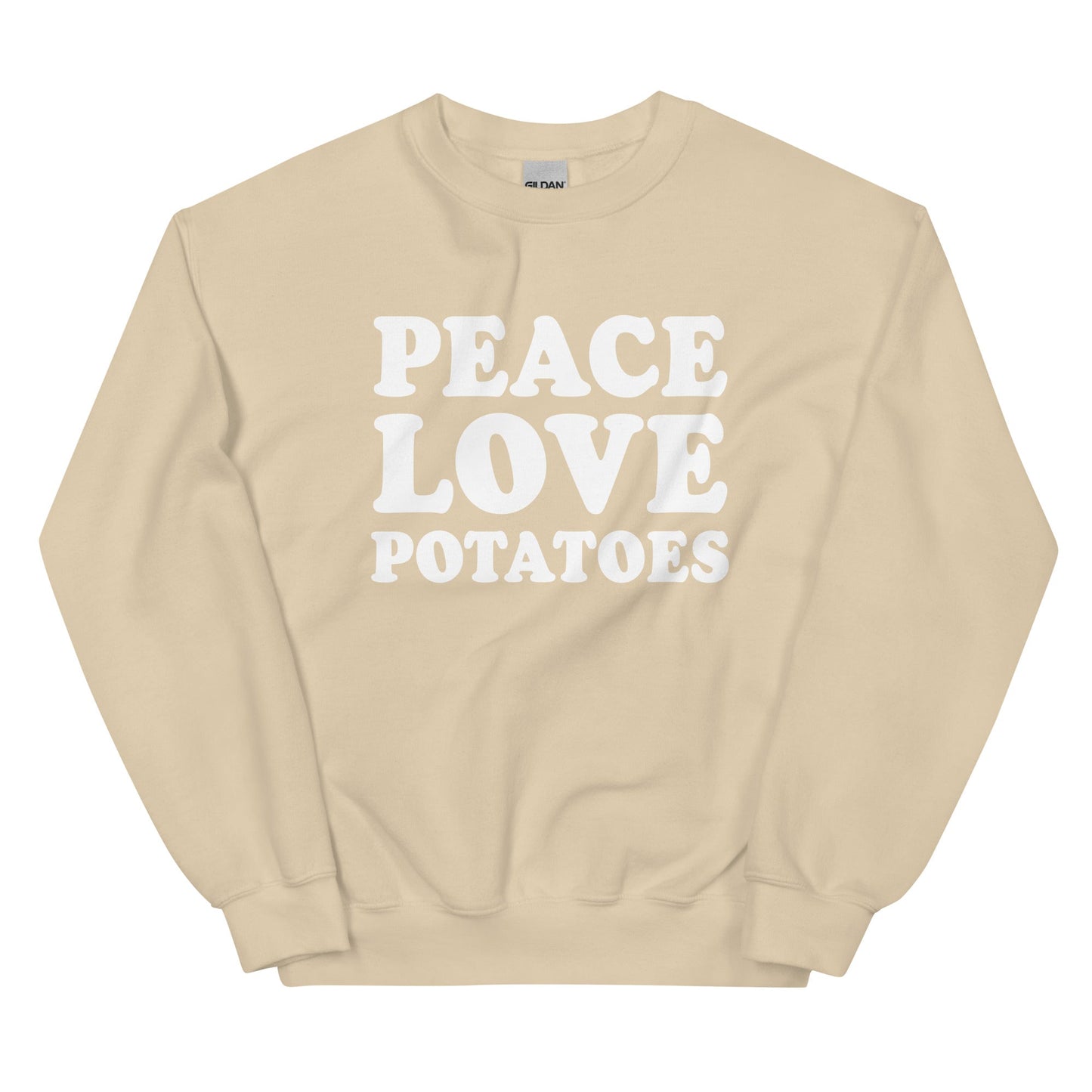 Peace Love Potatoes Sweatshirt - ninanush