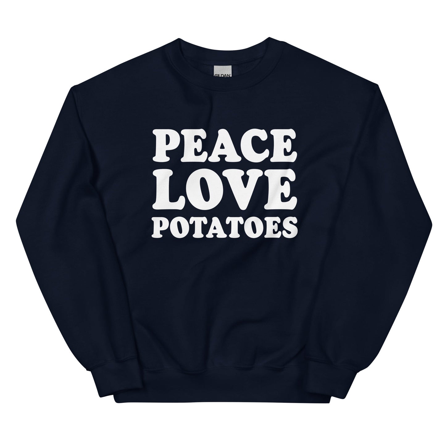 Peace Love Potatoes Sweatshirt - ninanush