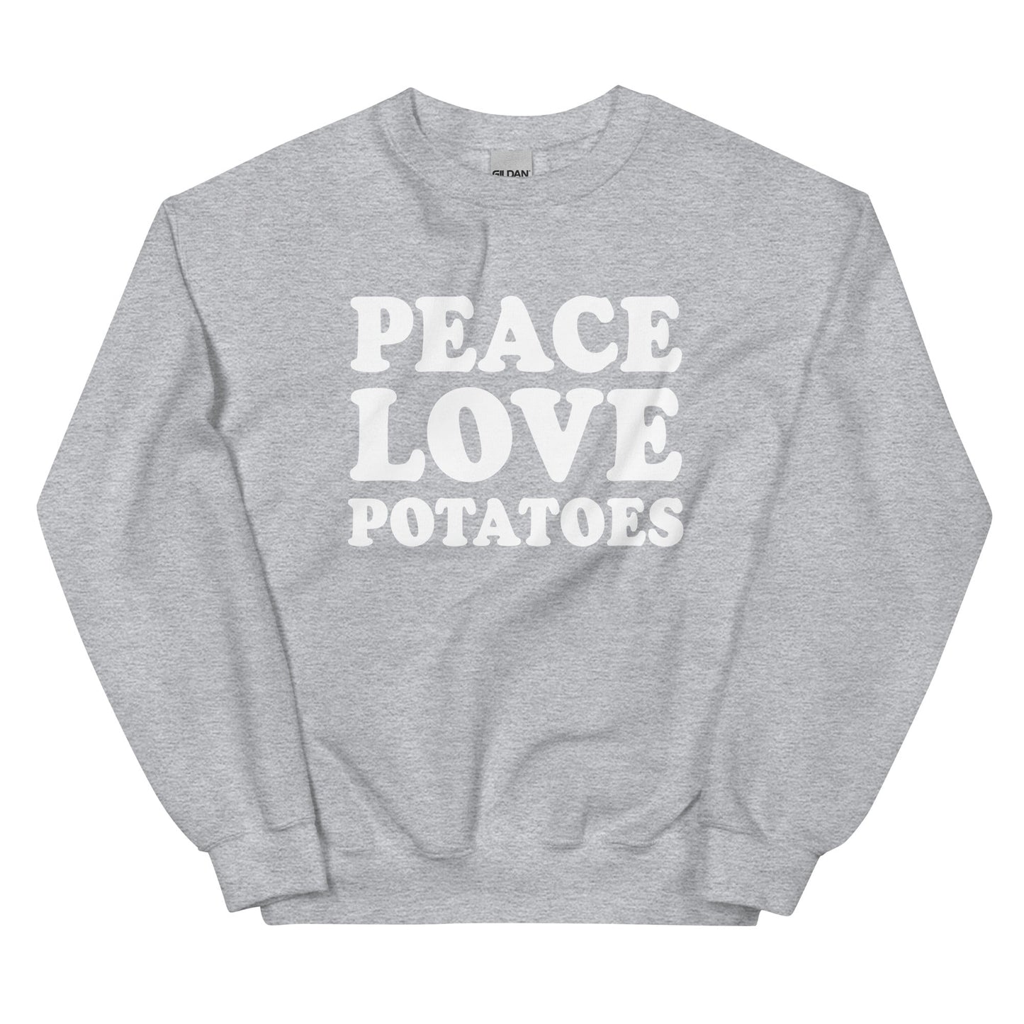 Peace Love Potatoes Sweatshirt - ninanush