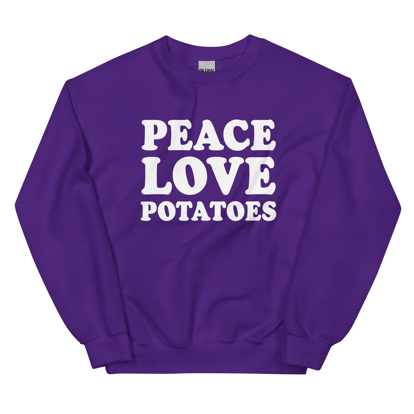 Peace Love Potatoes Sweatshirt - ninanush