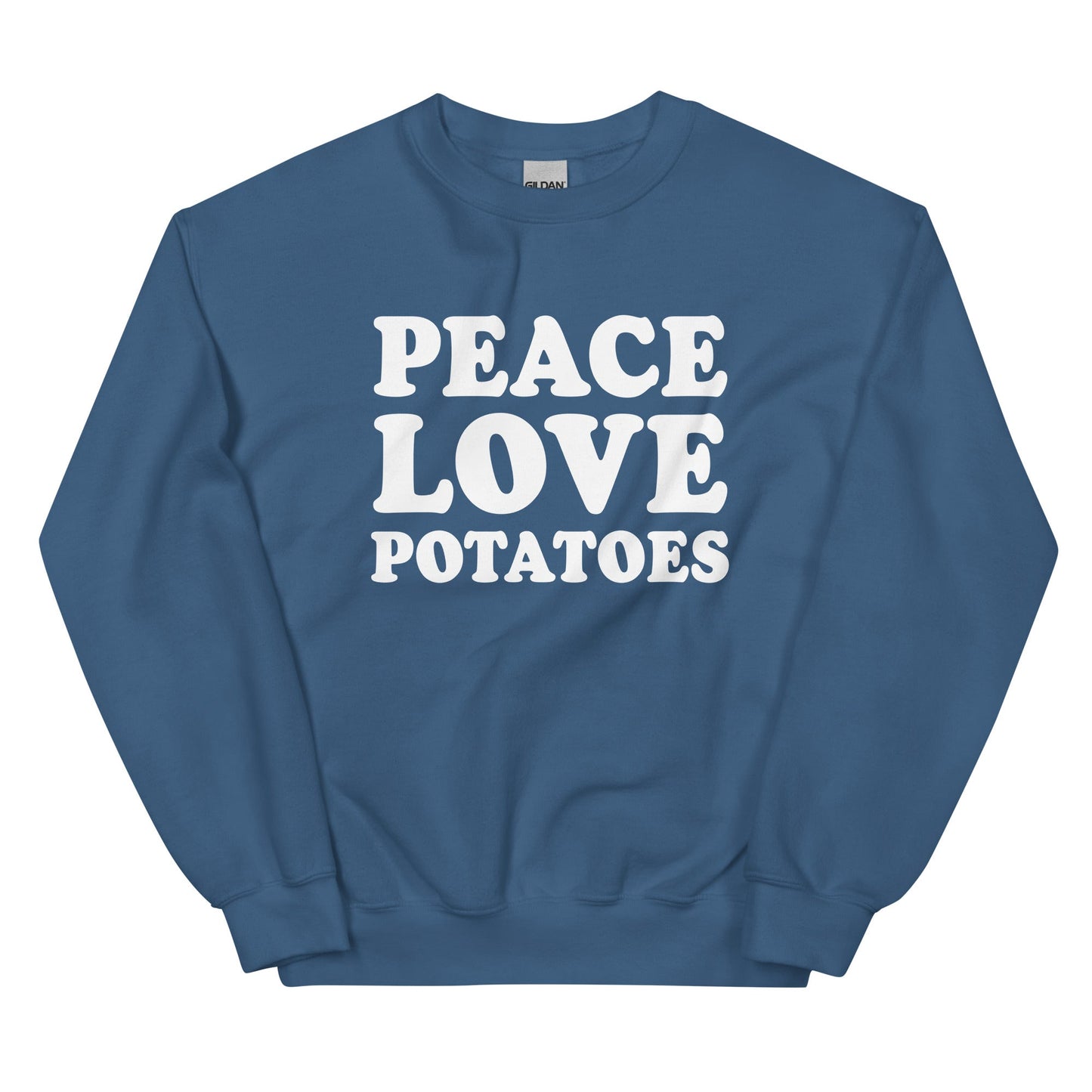 Peace Love Potatoes Sweatshirt - ninanush
