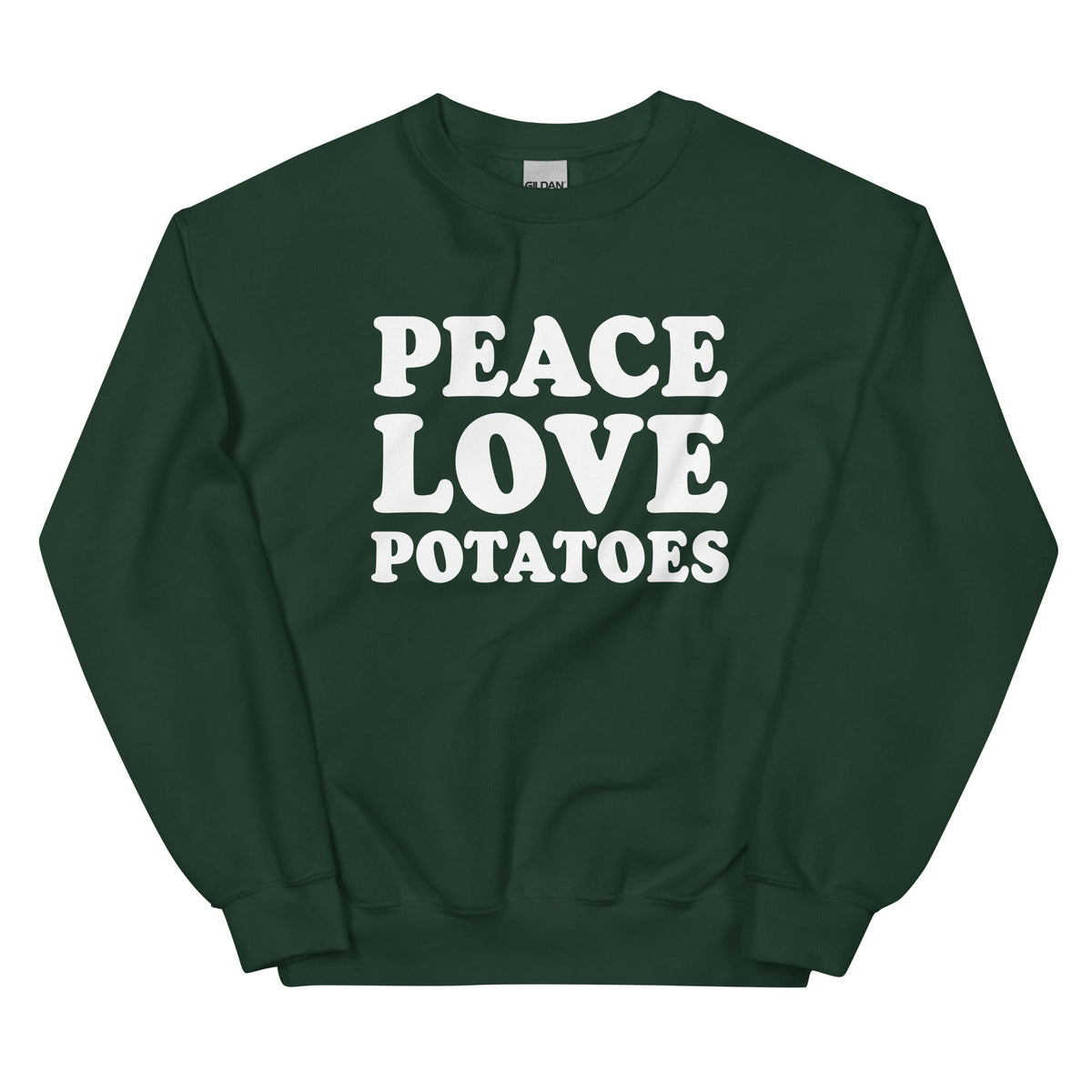 Peace Love Potatoes Sweatshirt - ninanush