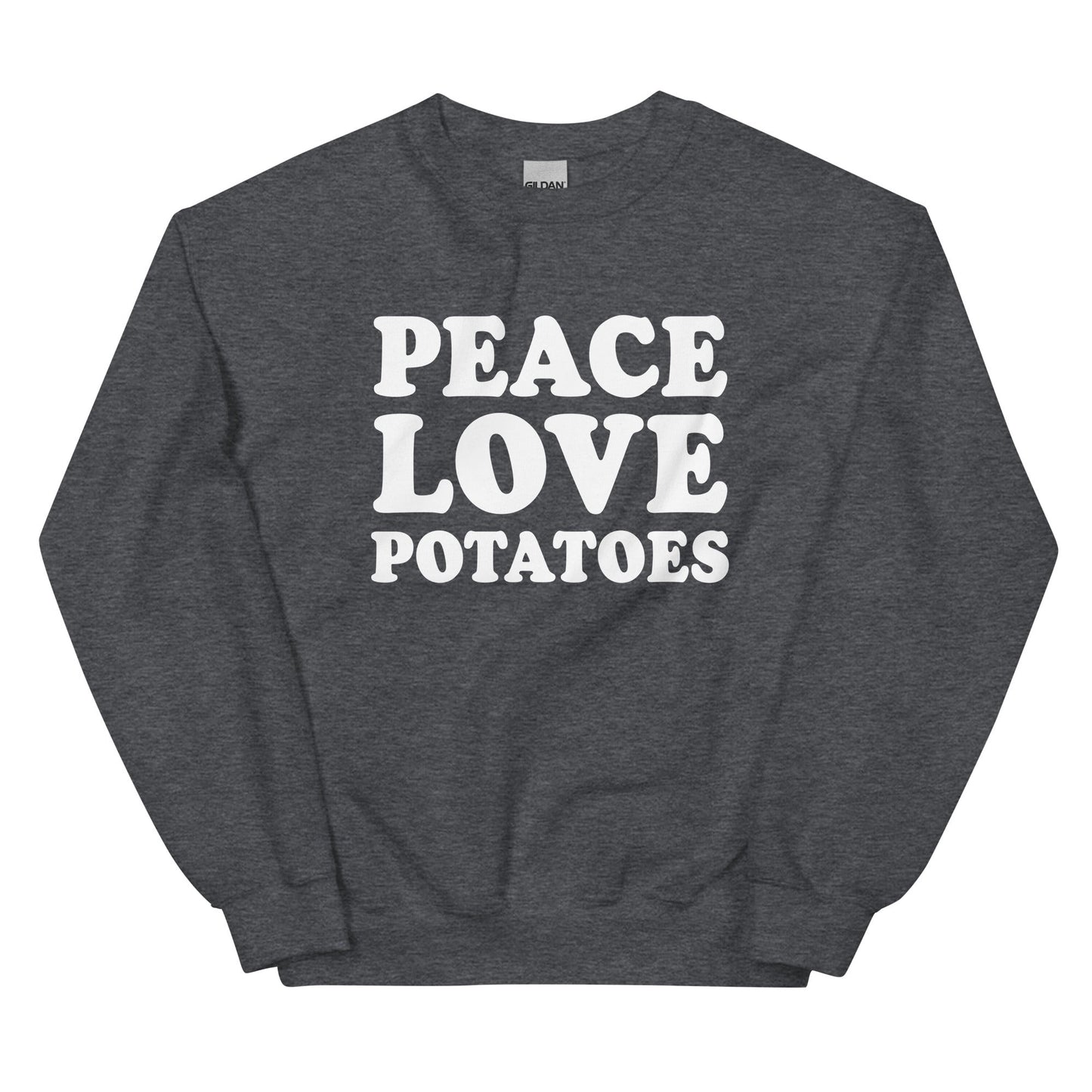 Peace Love Potatoes Sweatshirt - ninanush
