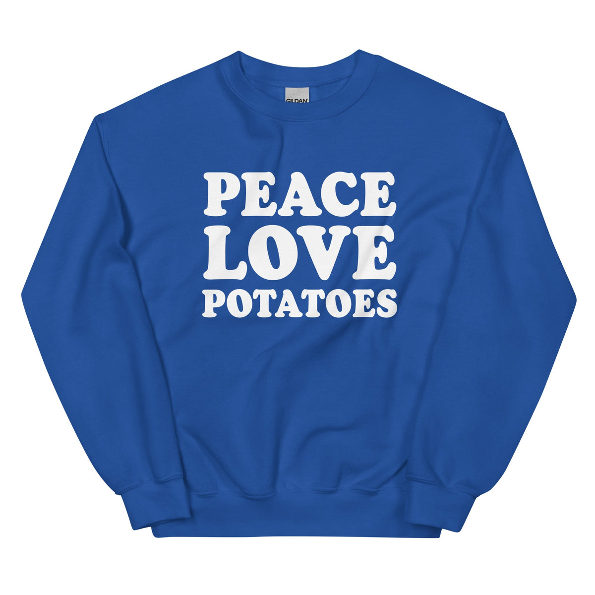 Peace Love Potatoes Sweatshirt - ninanush