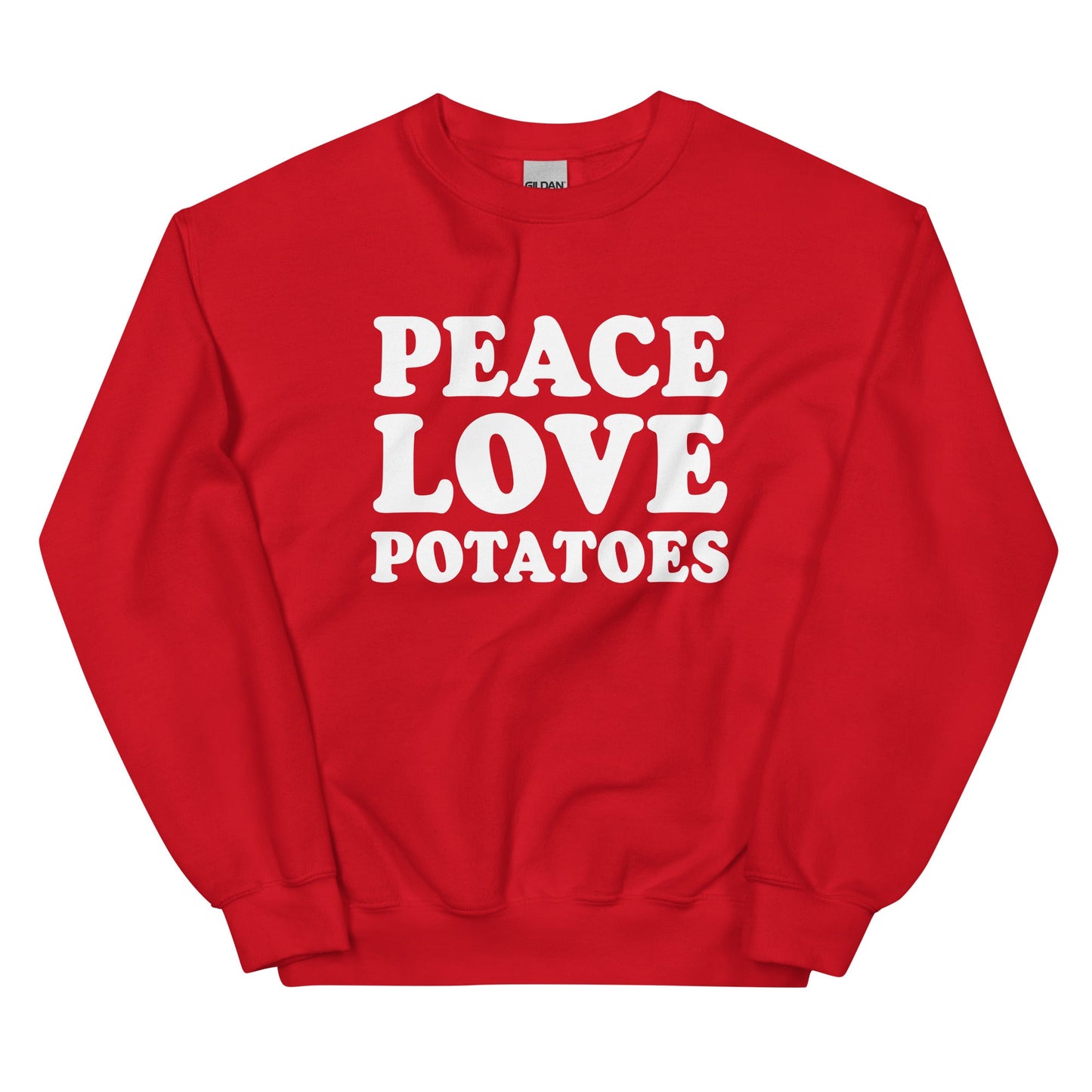 Peace Love Potatoes Sweatshirt - ninanush
