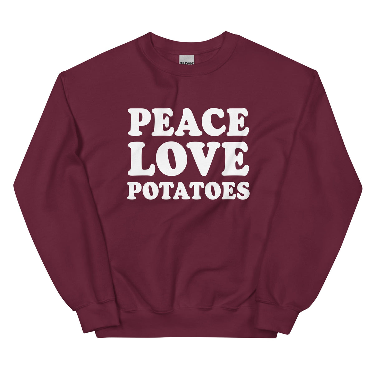 Peace Love Potatoes Sweatshirt - ninanush