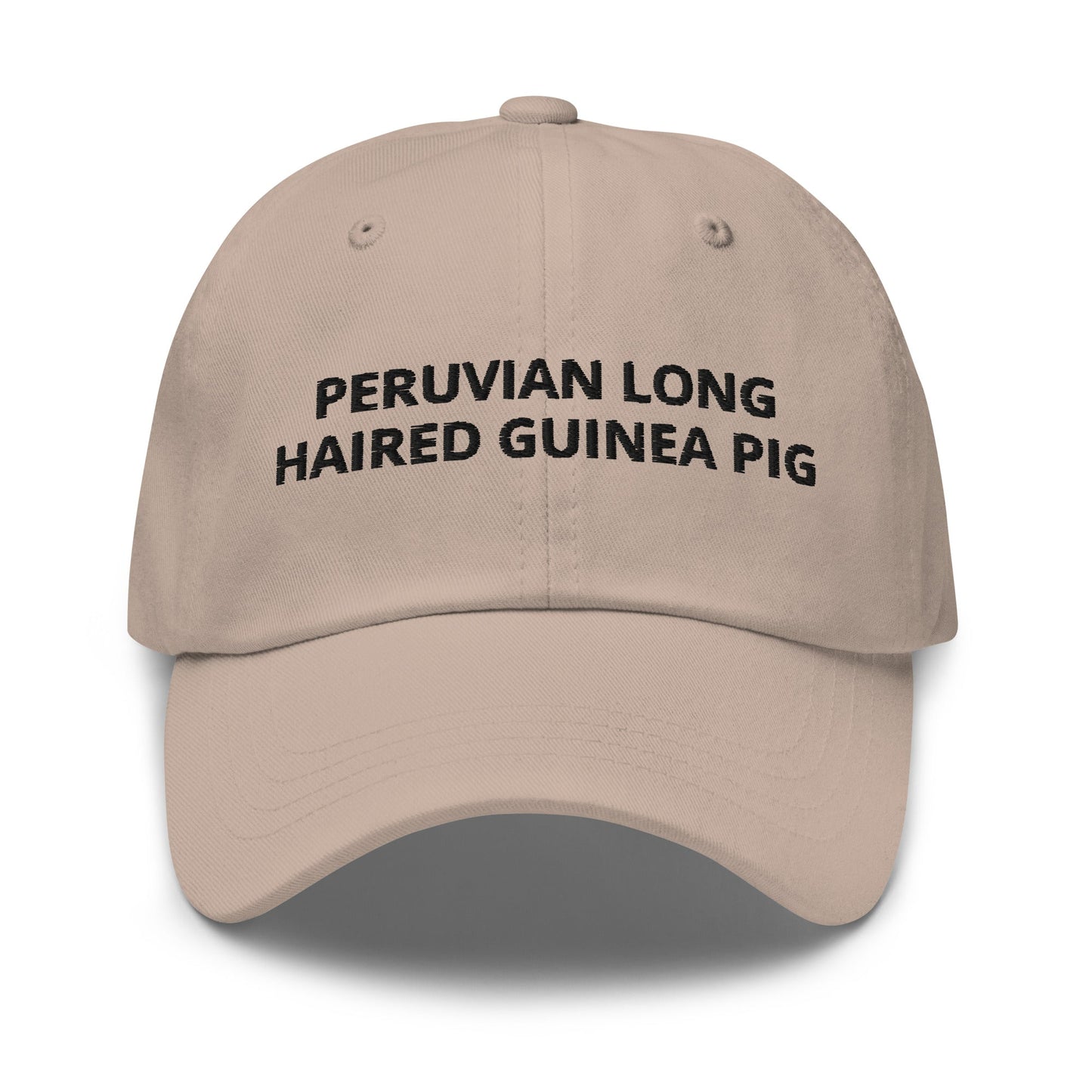 Peruvian Long Haired Guinea Pig Dad Hat - ninanush