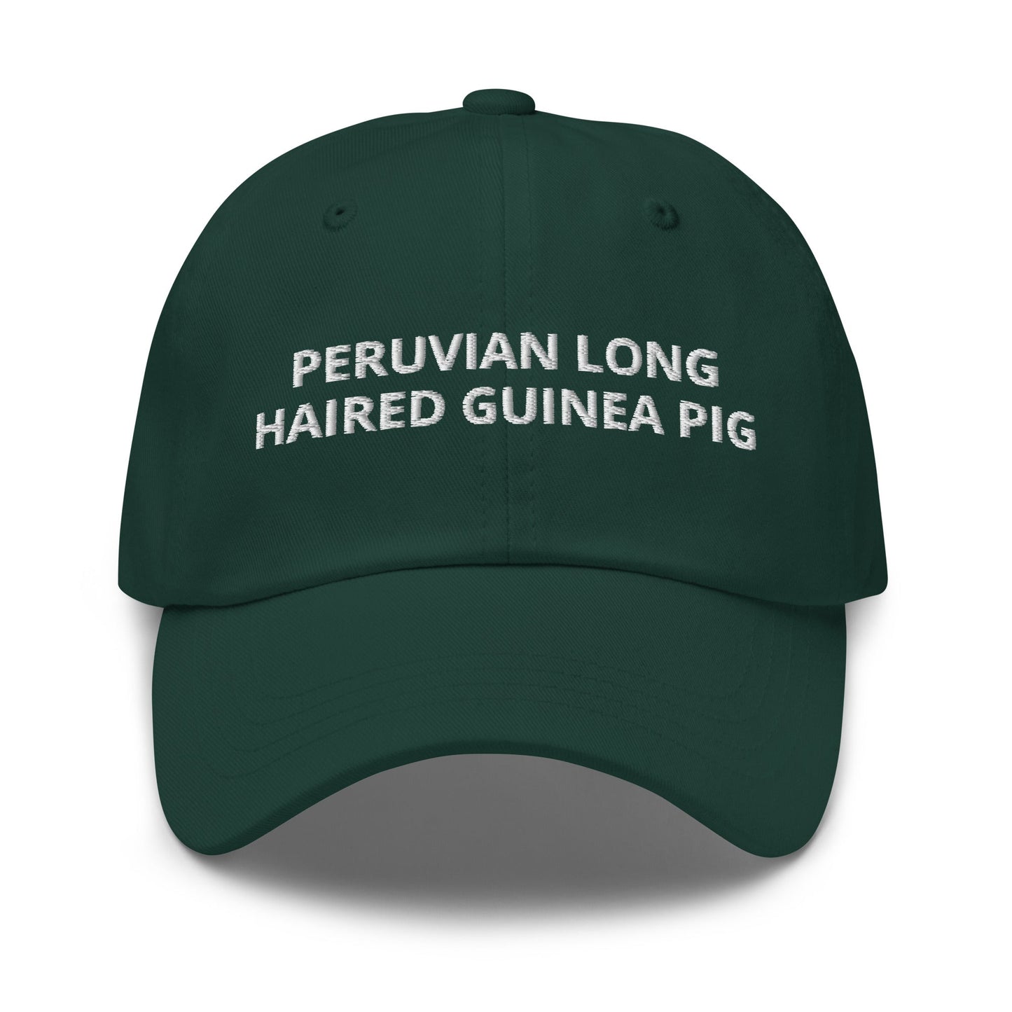 Peruvian Long Haired Guinea Pig Dad Hat - ninanush