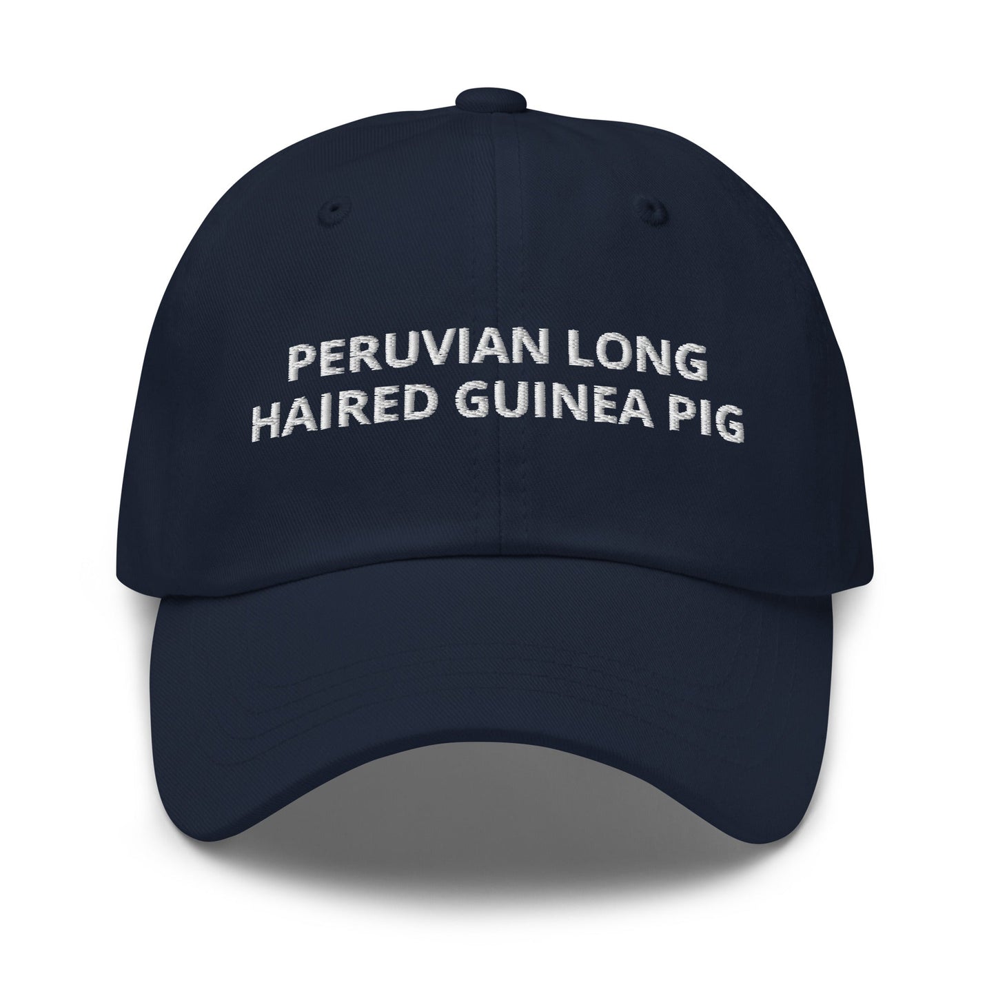 Peruvian Long Haired Guinea Pig Dad Hat - ninanush