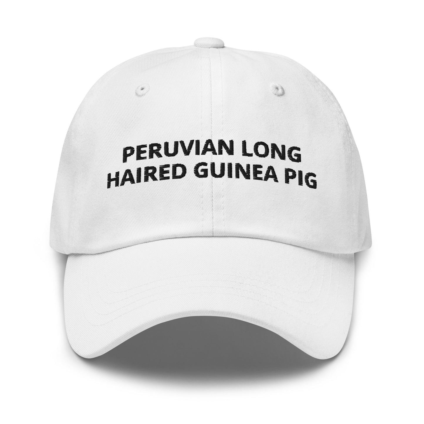 Peruvian Long Haired Guinea Pig Dad Hat - ninanush