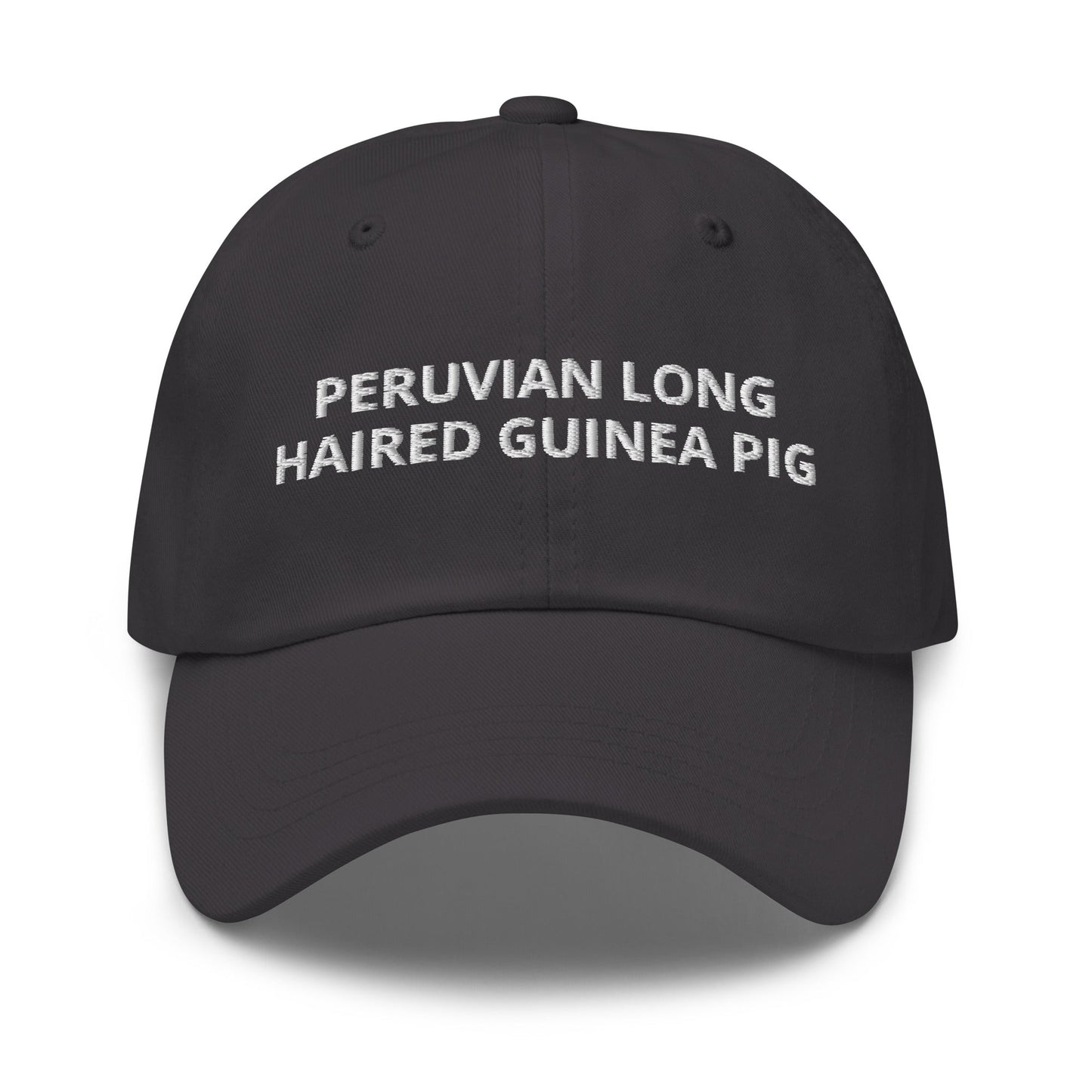 Peruvian Long Haired Guinea Pig Dad Hat - ninanush