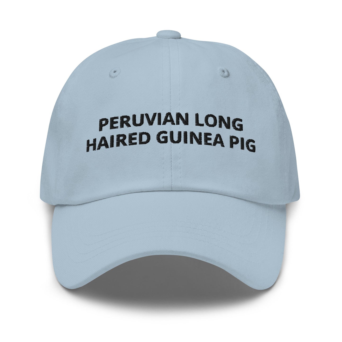 Peruvian Long Haired Guinea Pig Dad Hat - ninanush