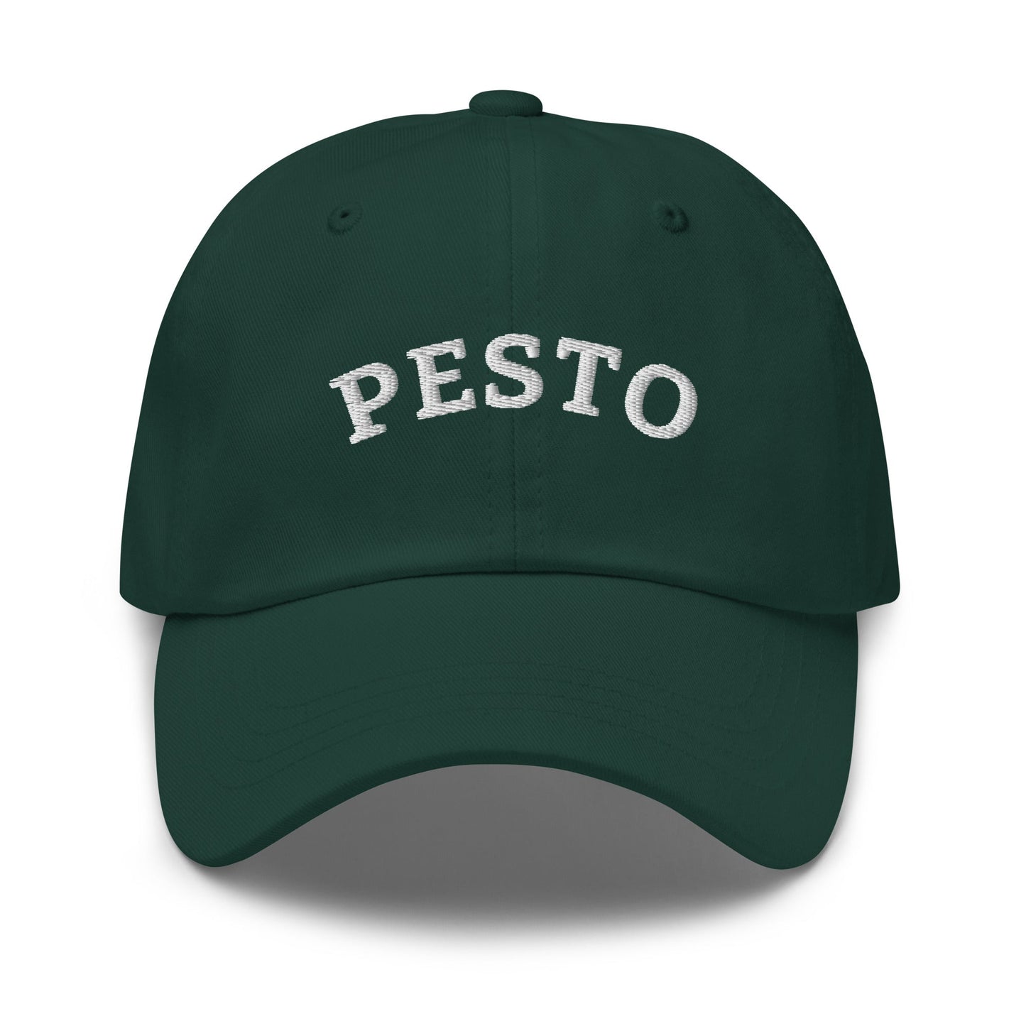Pesto Embroidered Dad Hat - ninanush