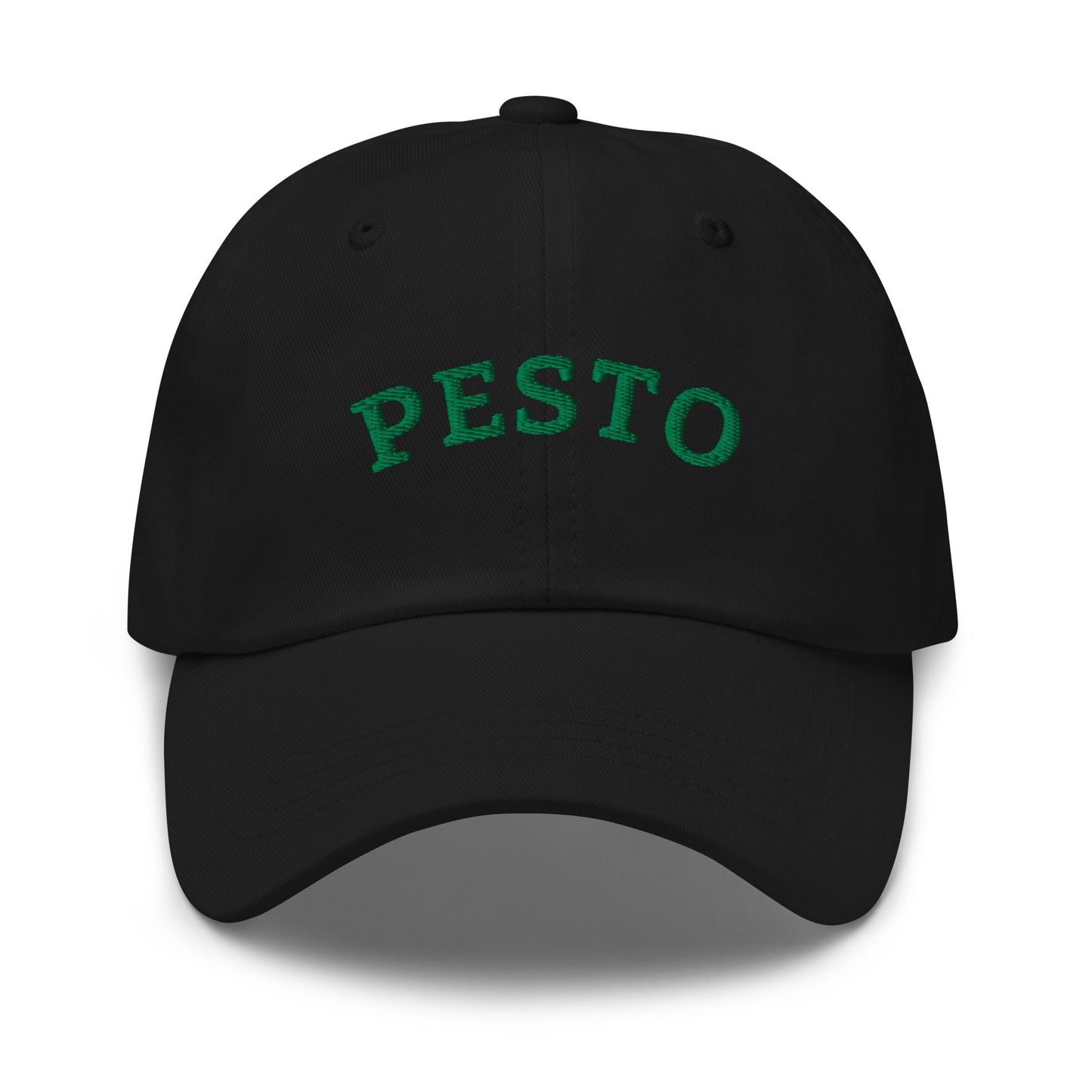 Pesto Embroidered Dad Hat - ninanush