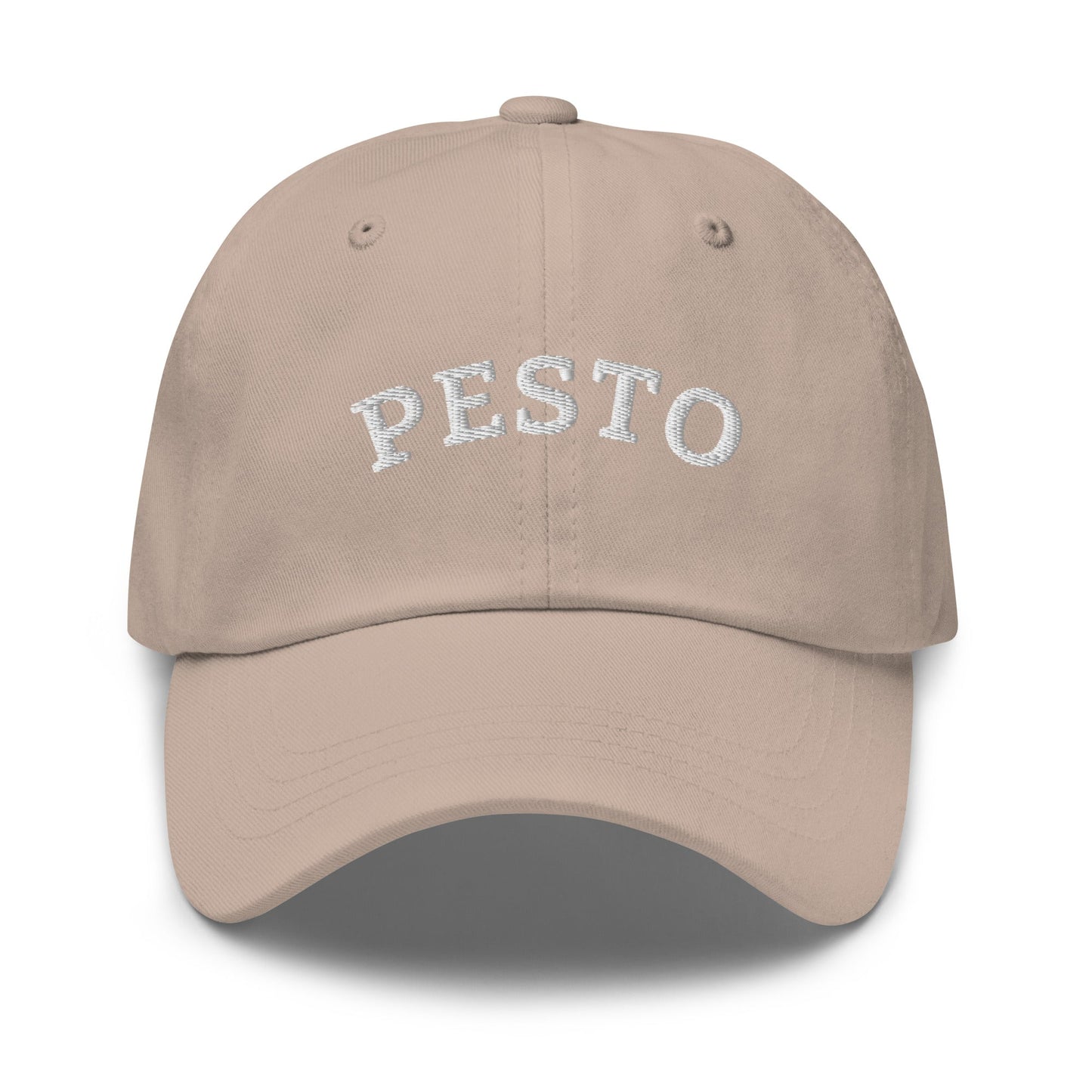 Pesto Embroidered Dad Hat - ninanush