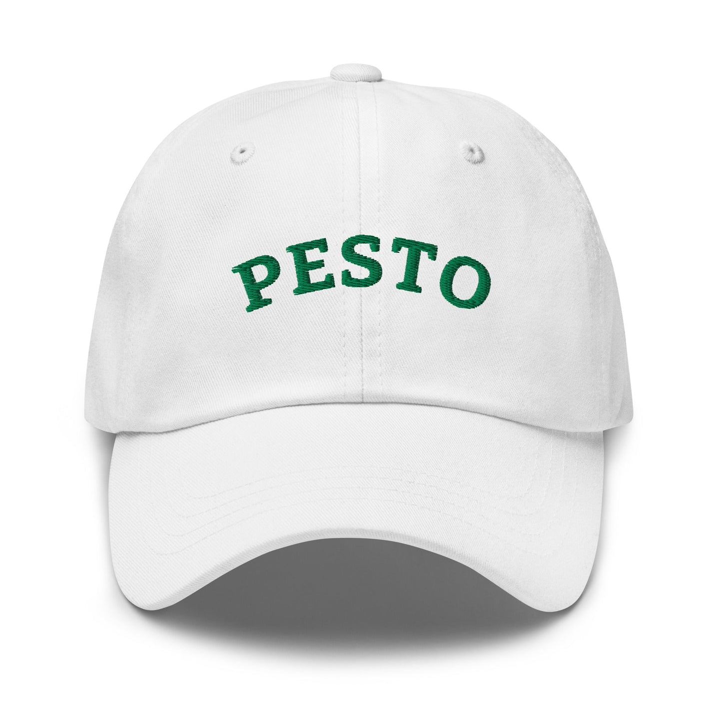Pesto Embroidered Dad Hat - ninanush