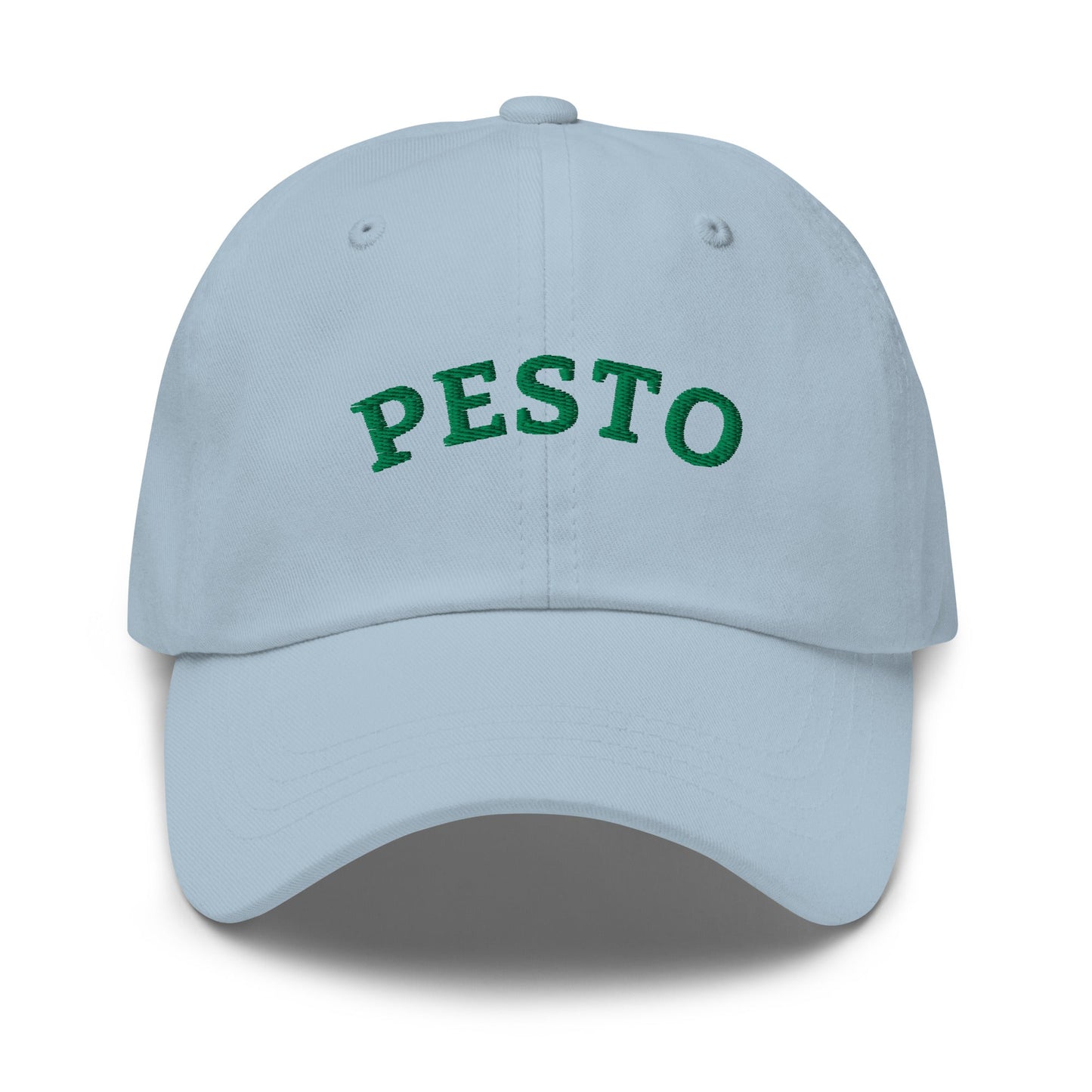 Pesto Embroidered Dad Hat - ninanush