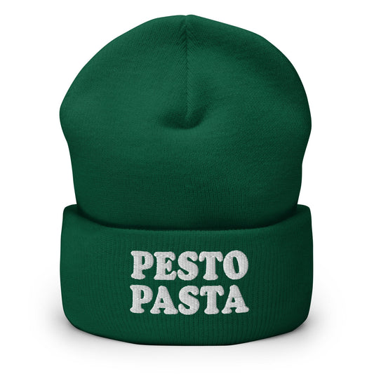 Pesto Pasta Cuffed Beanie - ninanush
