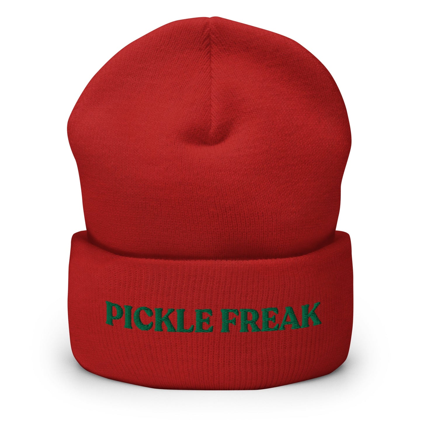 Pickle Freak Cuffed Beanie - ninanush
