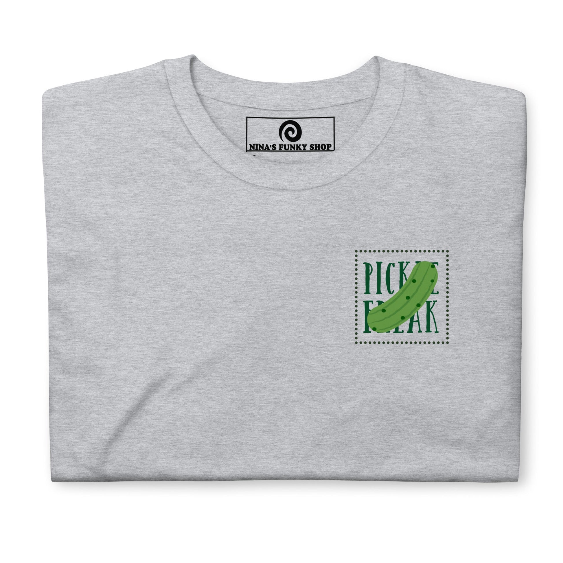 Pickle Freak T-Shirt - Front and Back - ninanush