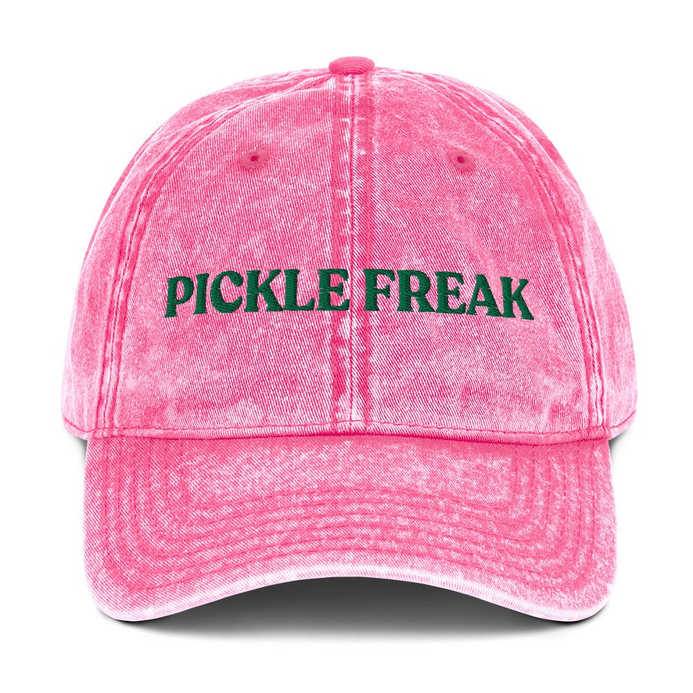 Pickle Freak Vintage Dad Hat - ninanush