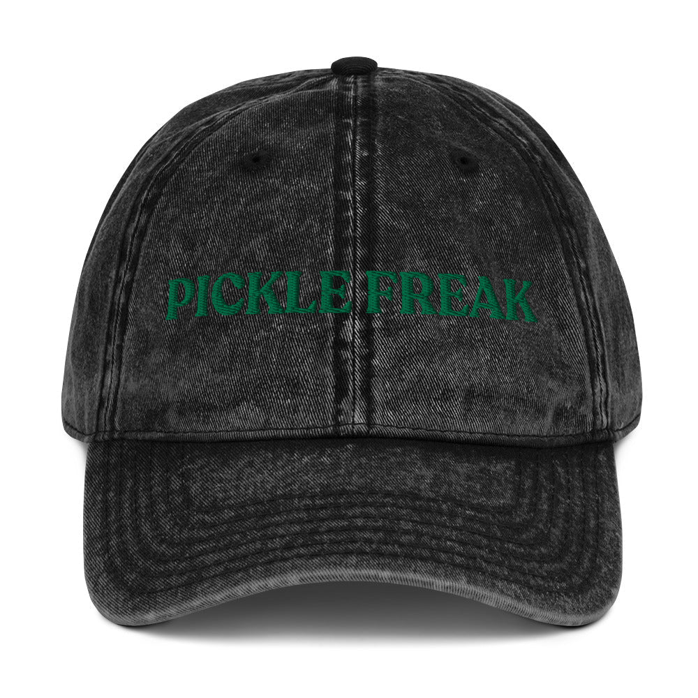 Pickle Freak Vintage Dad Hat - ninanush
