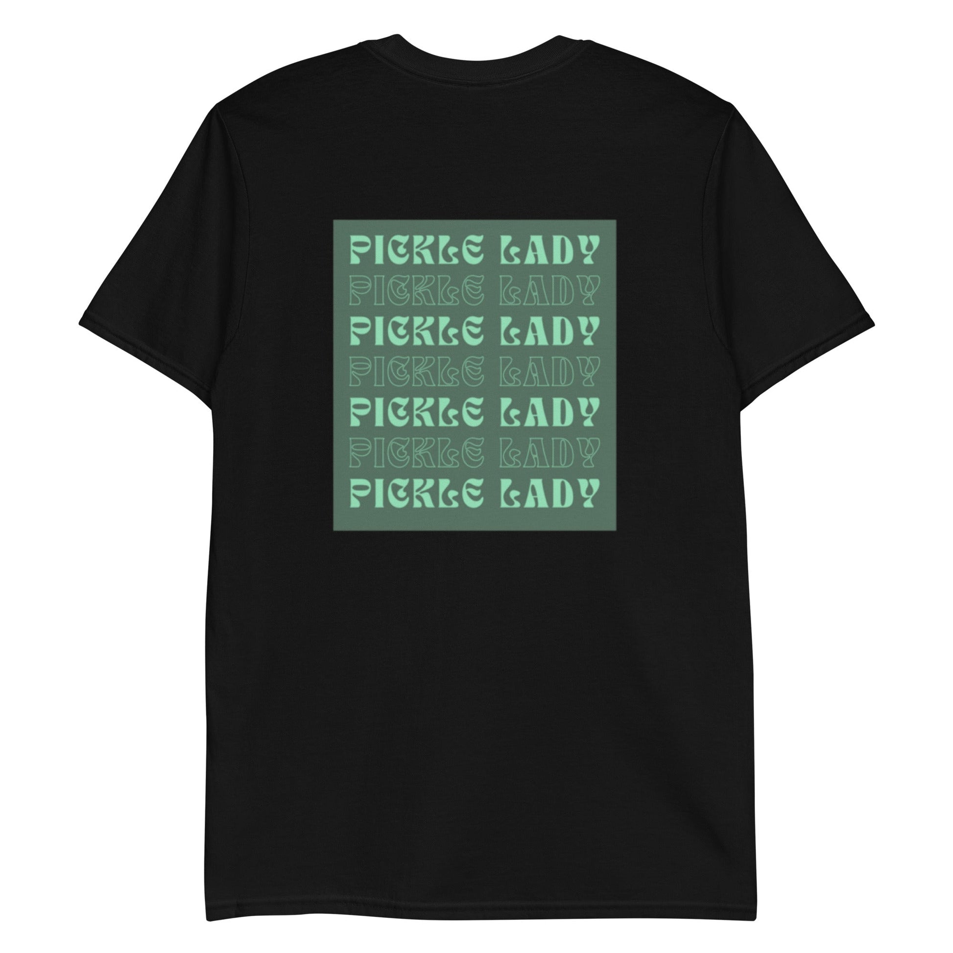 Pickle Lady T-Shirt - Front & Back - ninanush