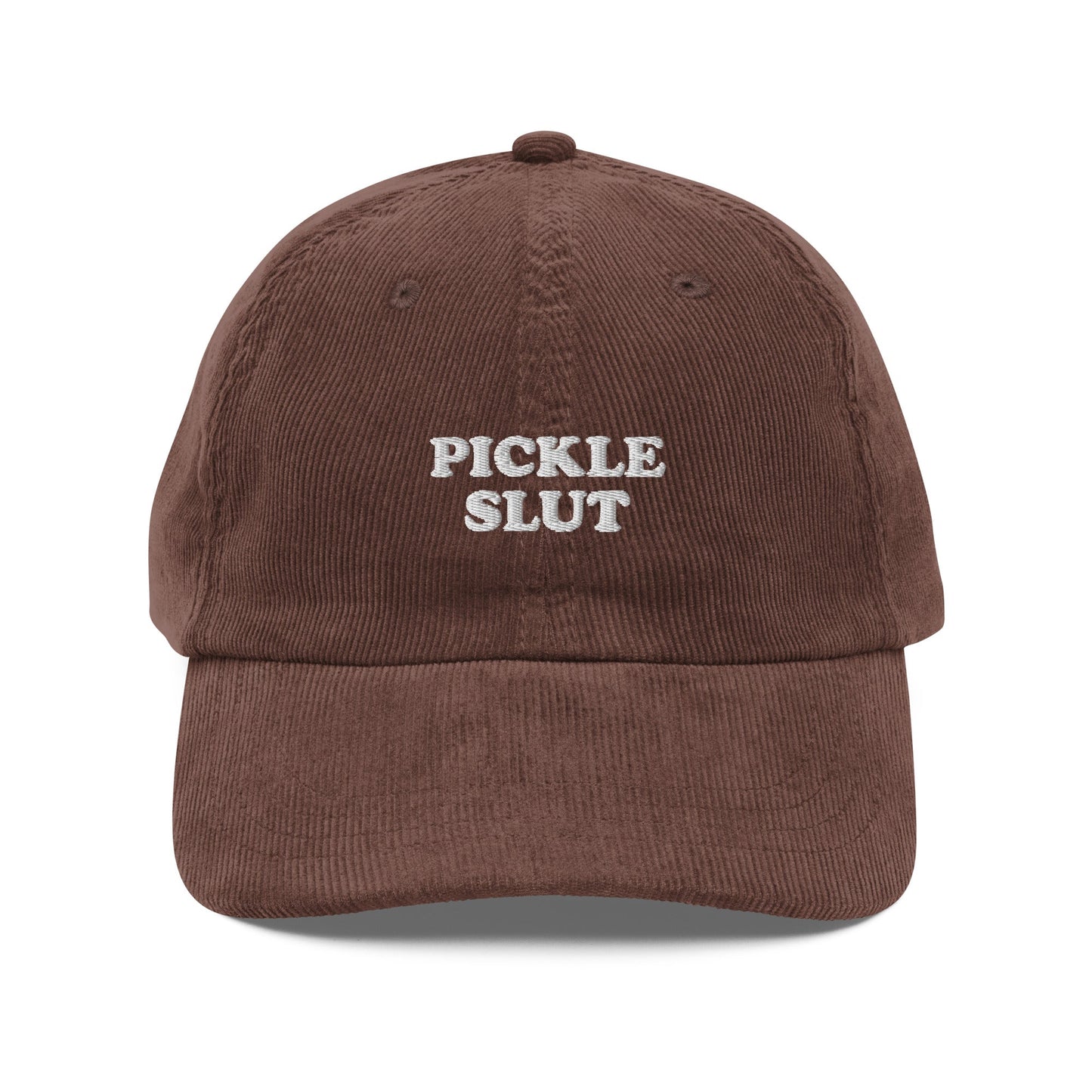 Pickle Slut Corduroy Hat - ninanush