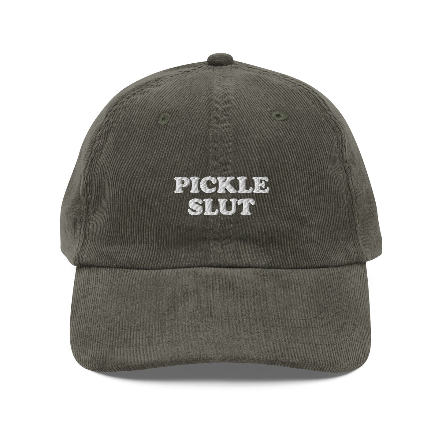 Pickle Slut Corduroy Hat - ninanush