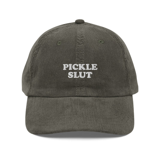 Pickle Slut Corduroy Hat - ninanush