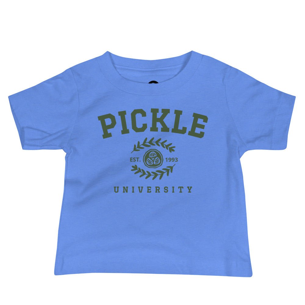 Pickle University Baby T-Shirt - ninanush