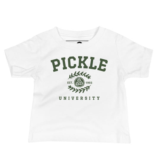 Pickle University Baby T-Shirt - ninanush