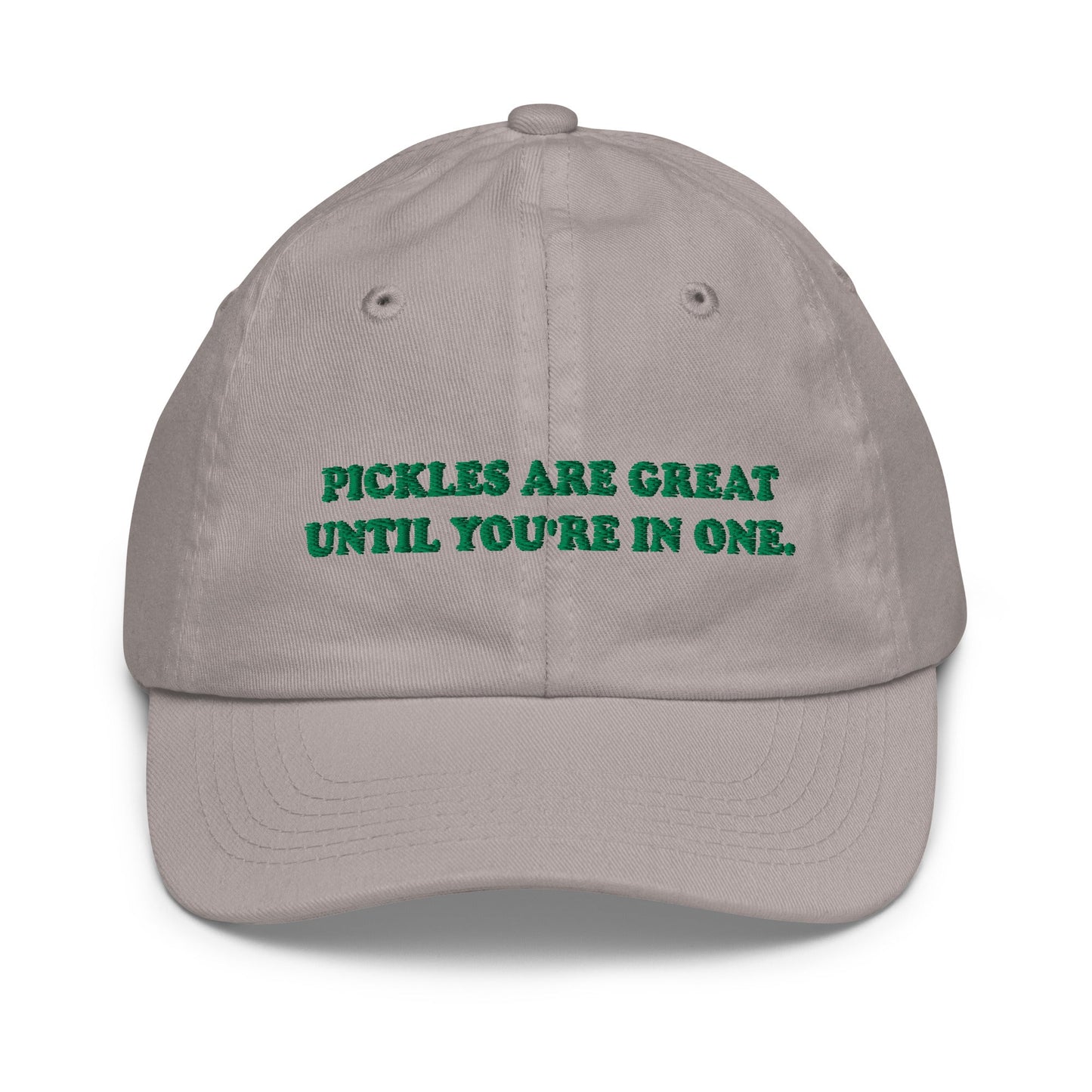Pickles Are Great Until You're In Once Kids Baseball Hat - ninanush