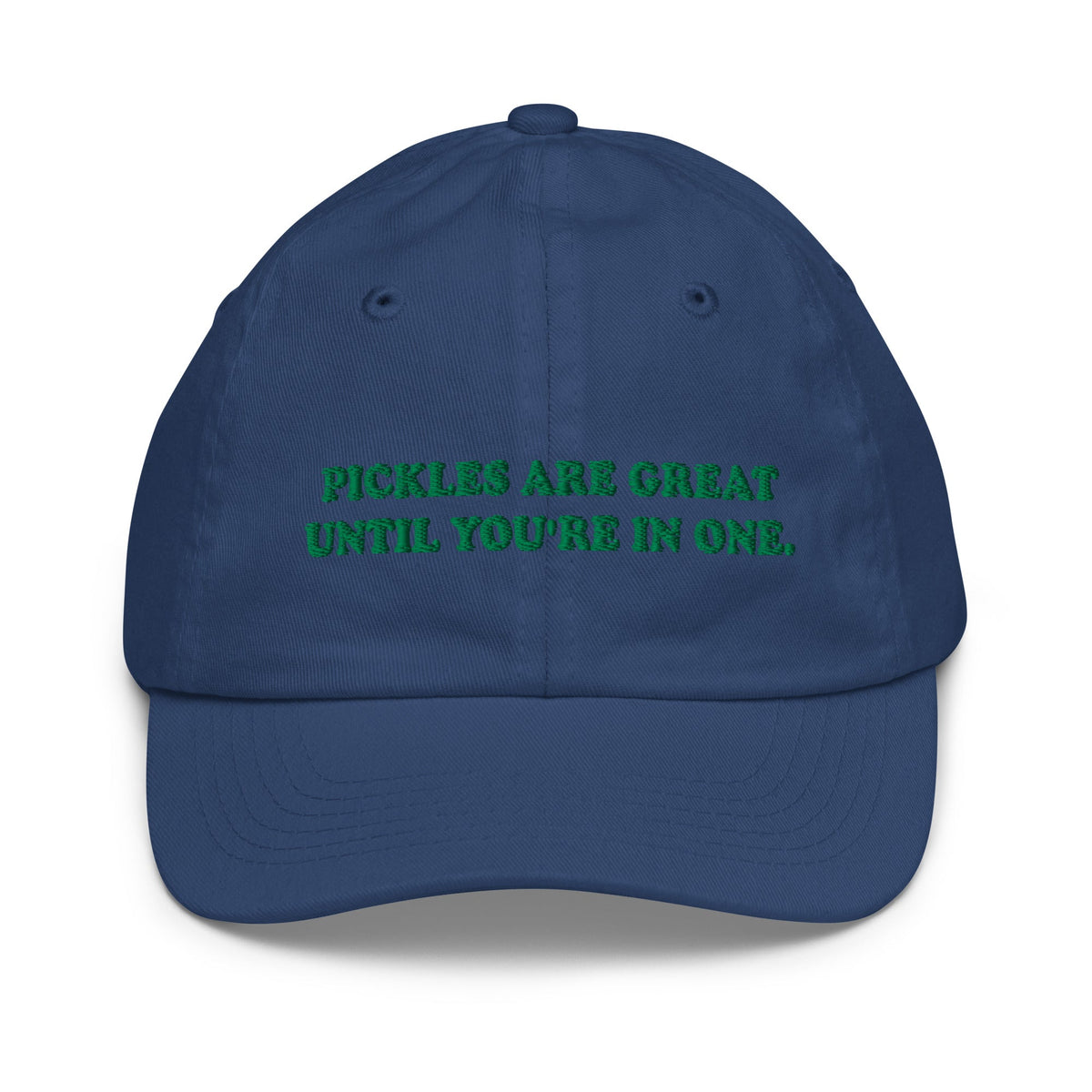 Pickles Are Great Until You're In Once Kids Baseball Hat - ninanush