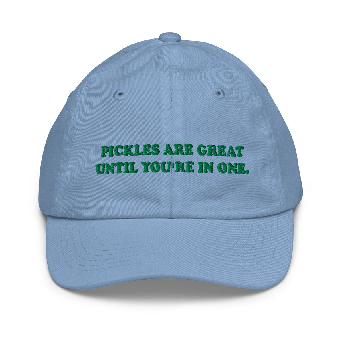 Pickles Are Great Until You're In Once Kids Baseball Hat - ninanush