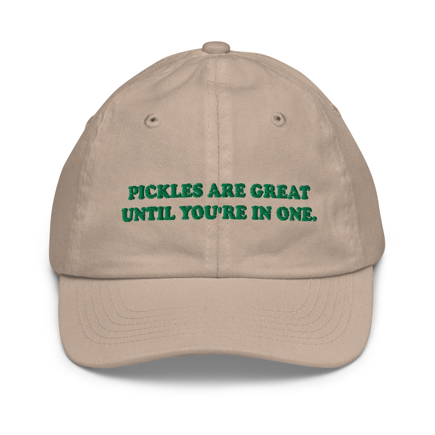 Pickles Are Great Until You're In Once Kids Baseball Hat - ninanush