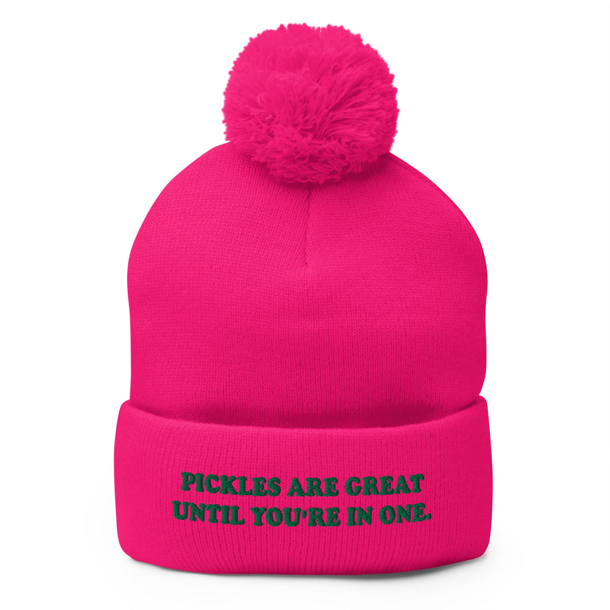 Pickles Are Great Until You're In One Beanie - ninanush