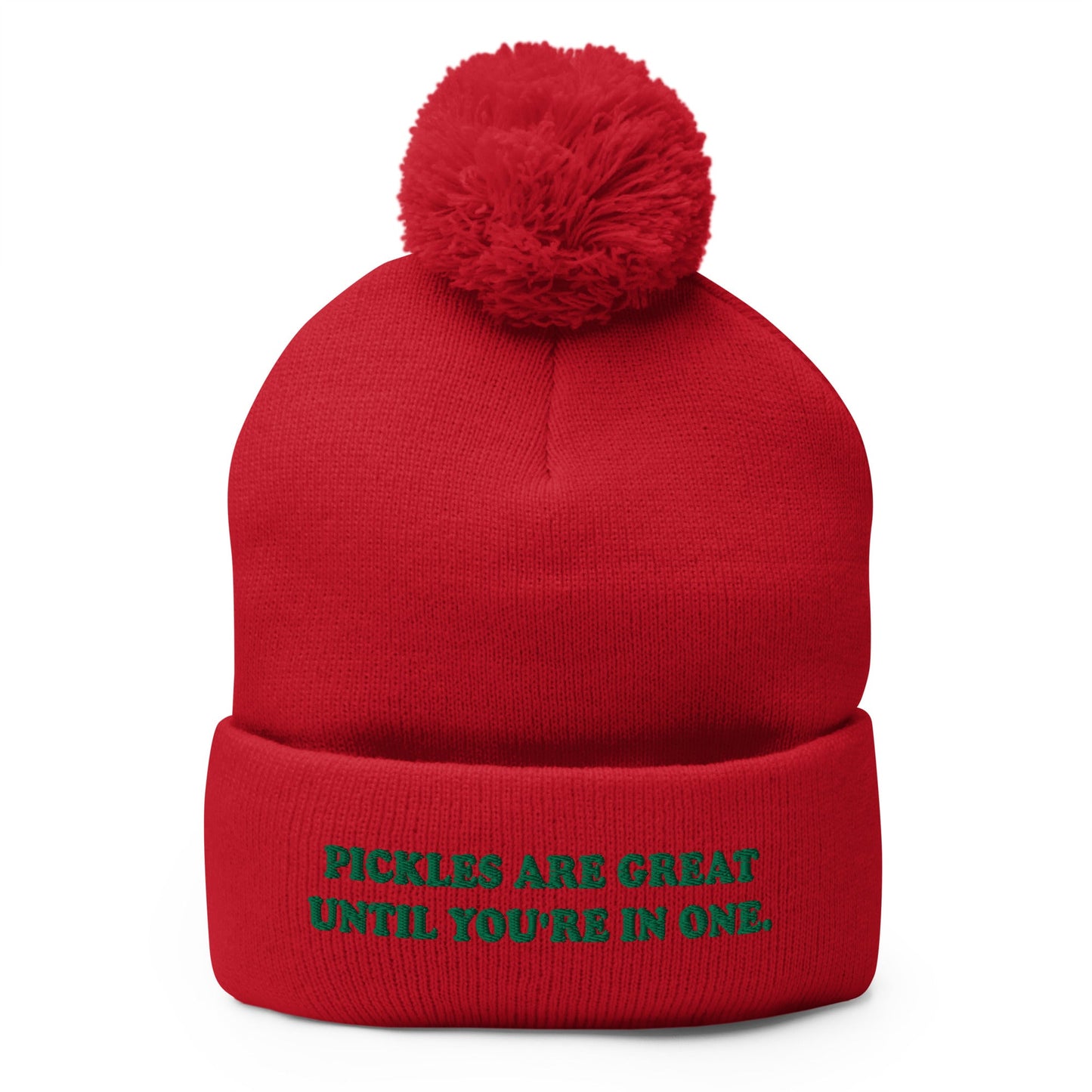 Pickles Are Great Until You're In One Beanie - ninanush