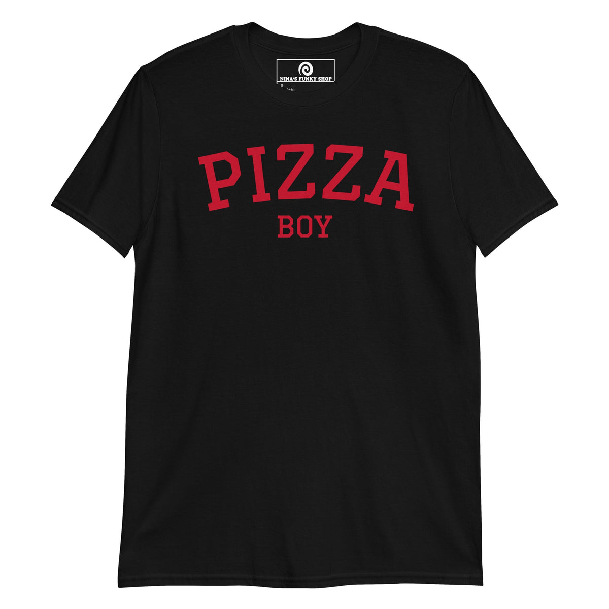 Pizza Boy T-Shirt - Varsity Red - ninanush