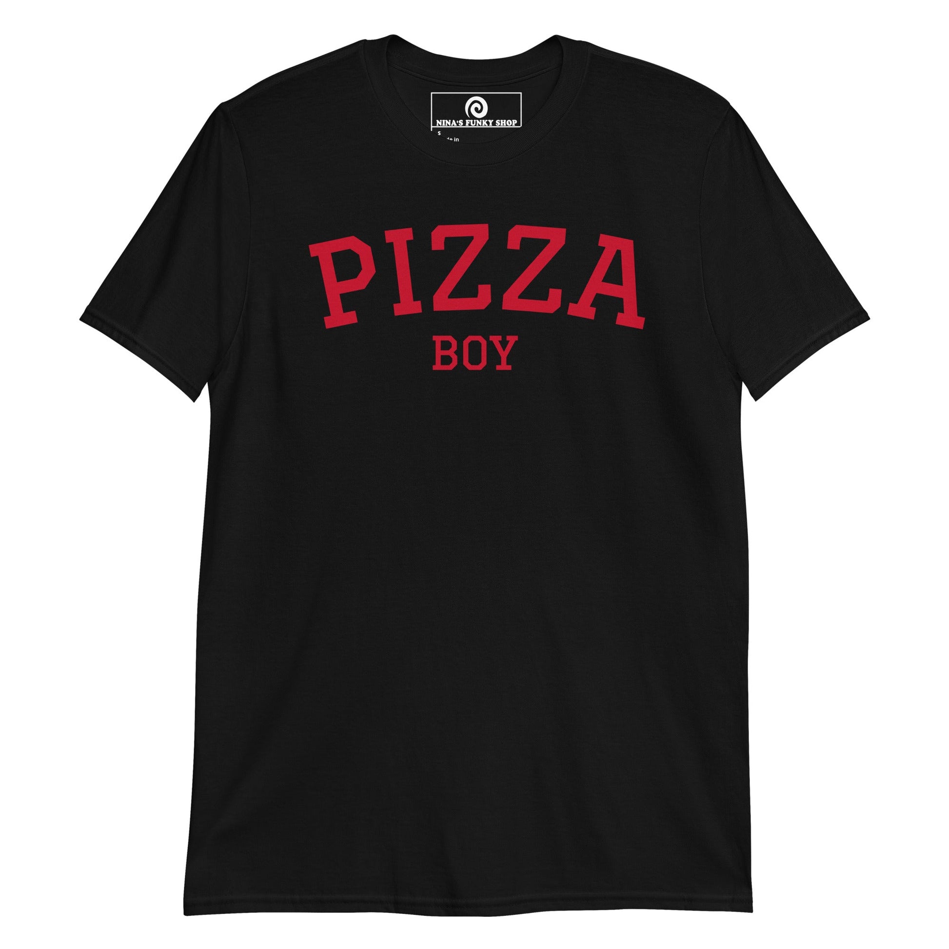 Pizza Boy T-Shirt - Varsity Red - ninanush