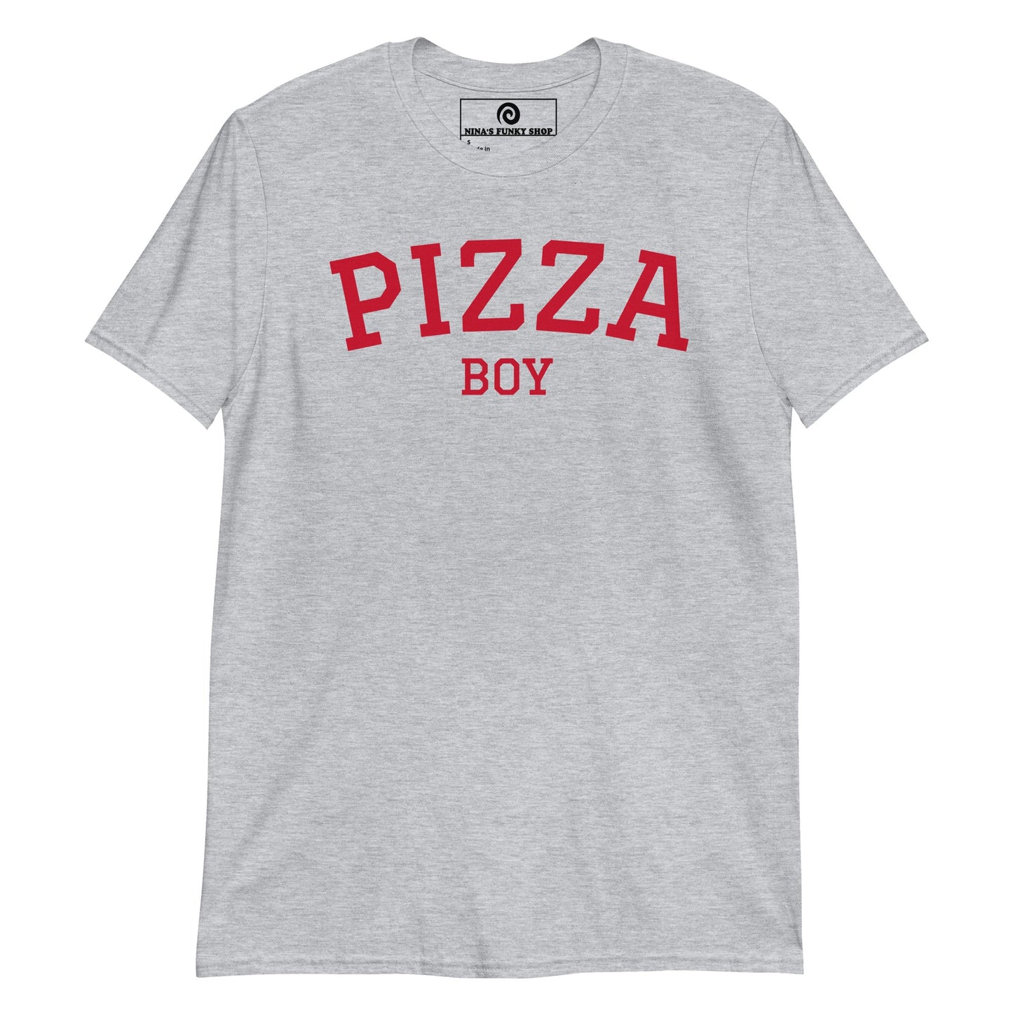Pizza Boy T-Shirt - Varsity Red - ninanush