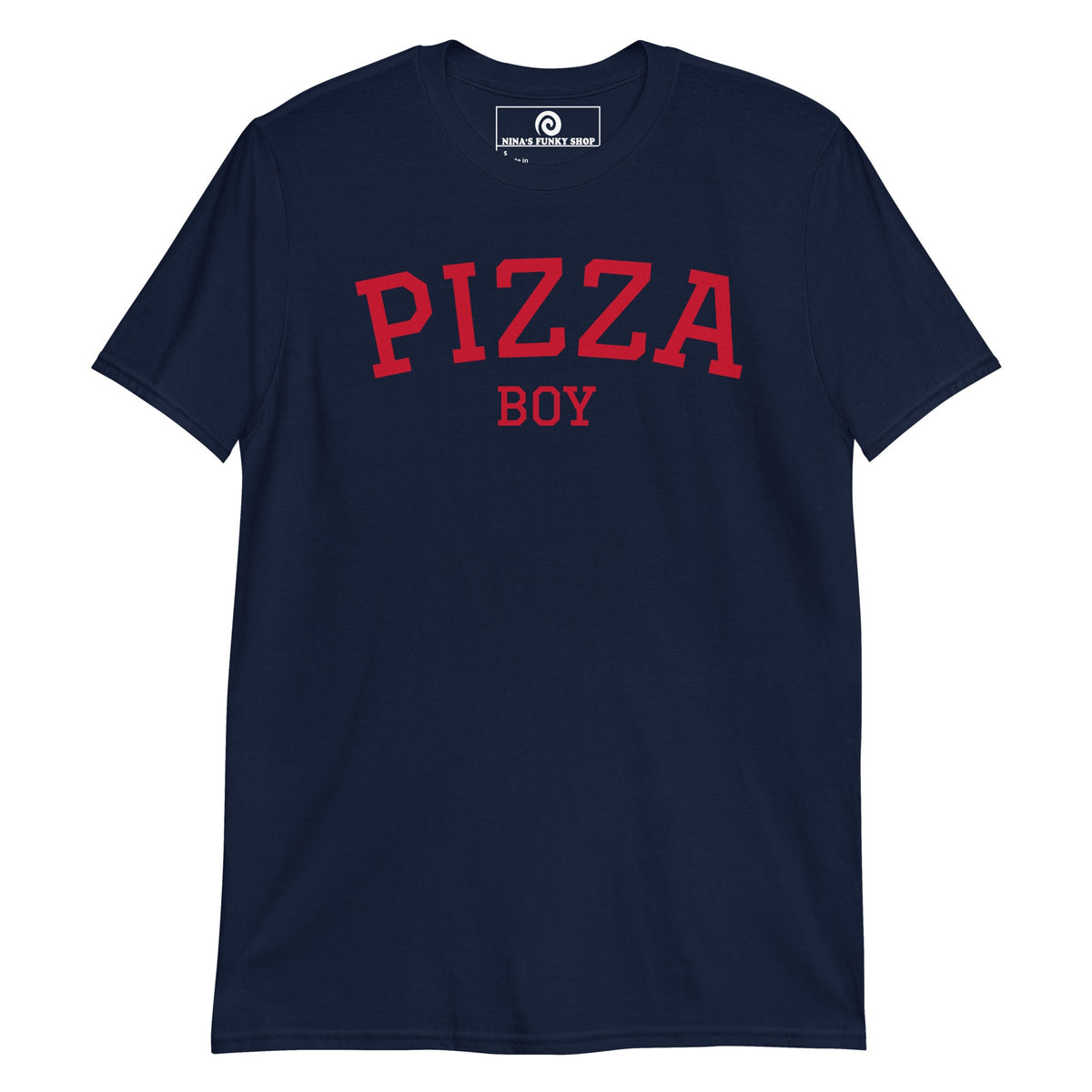 Pizza Boy T-Shirt - Varsity Red - ninanush