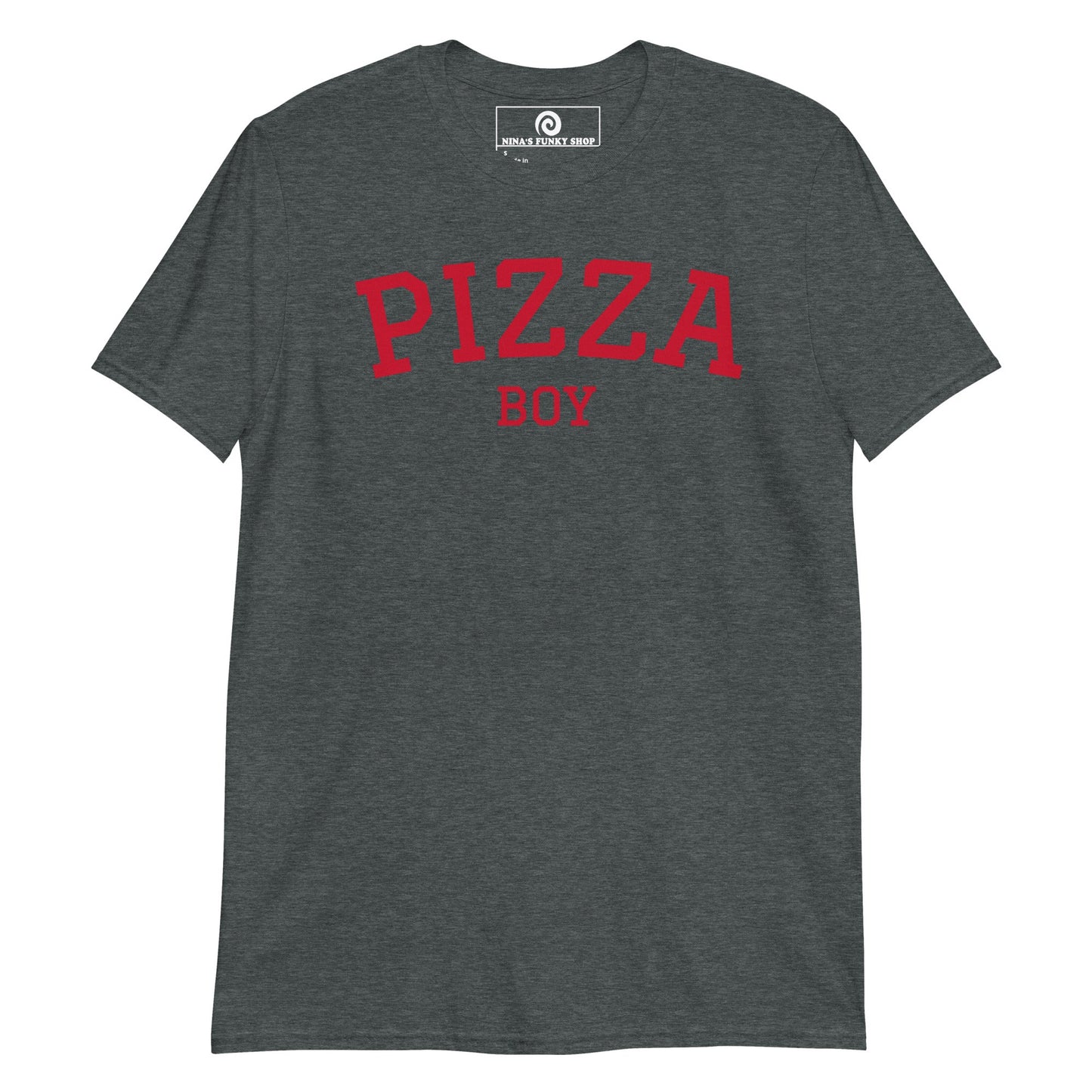 Pizza Boy T-Shirt - Varsity Red - ninanush