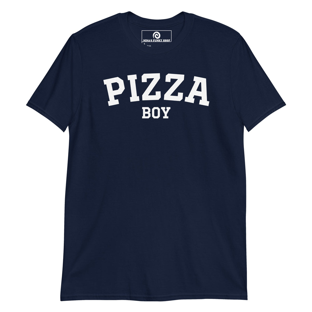 Pizza Boy T-Shirt - Varsity White - ninanush
