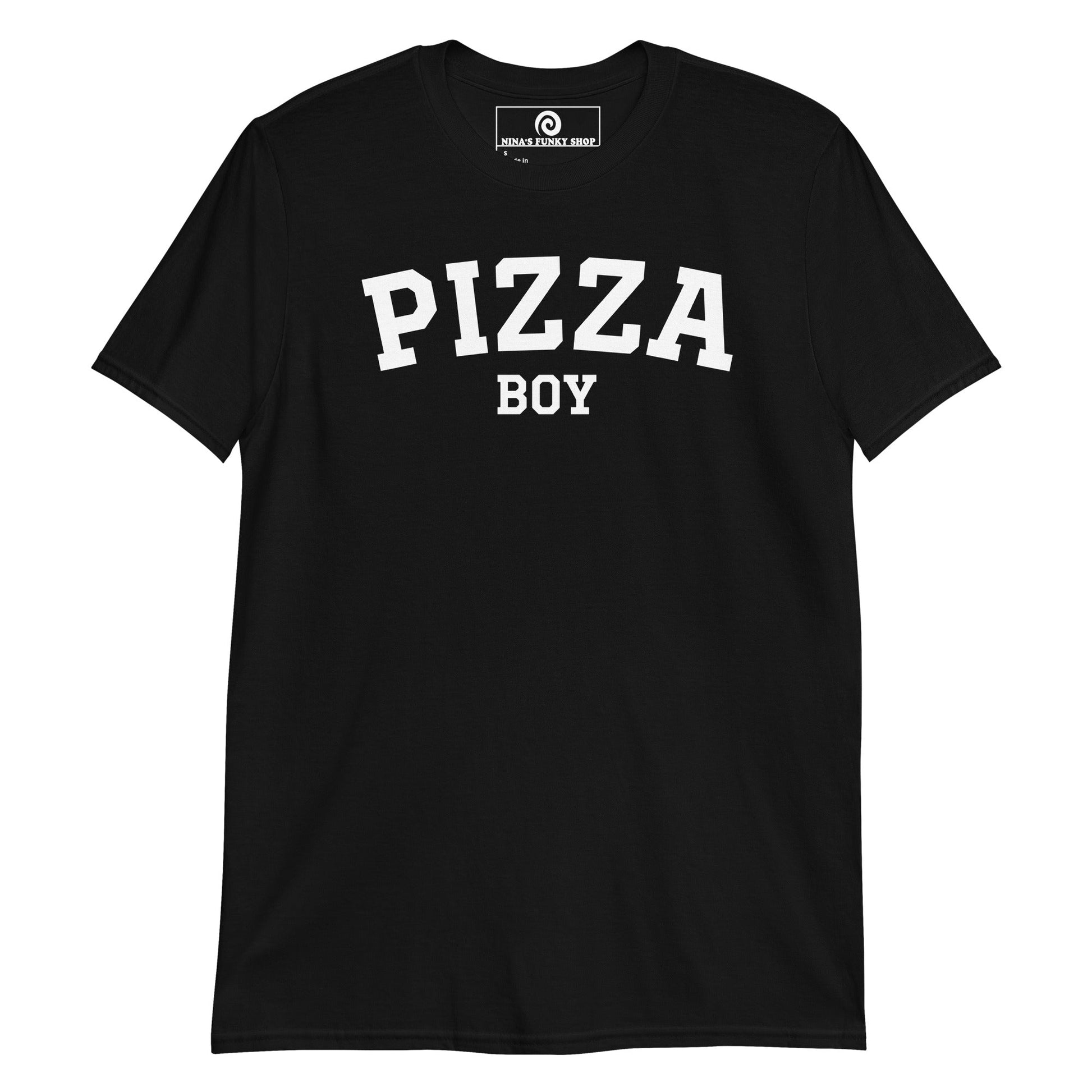 Pizza Boy T-Shirt - Varsity White - ninanush